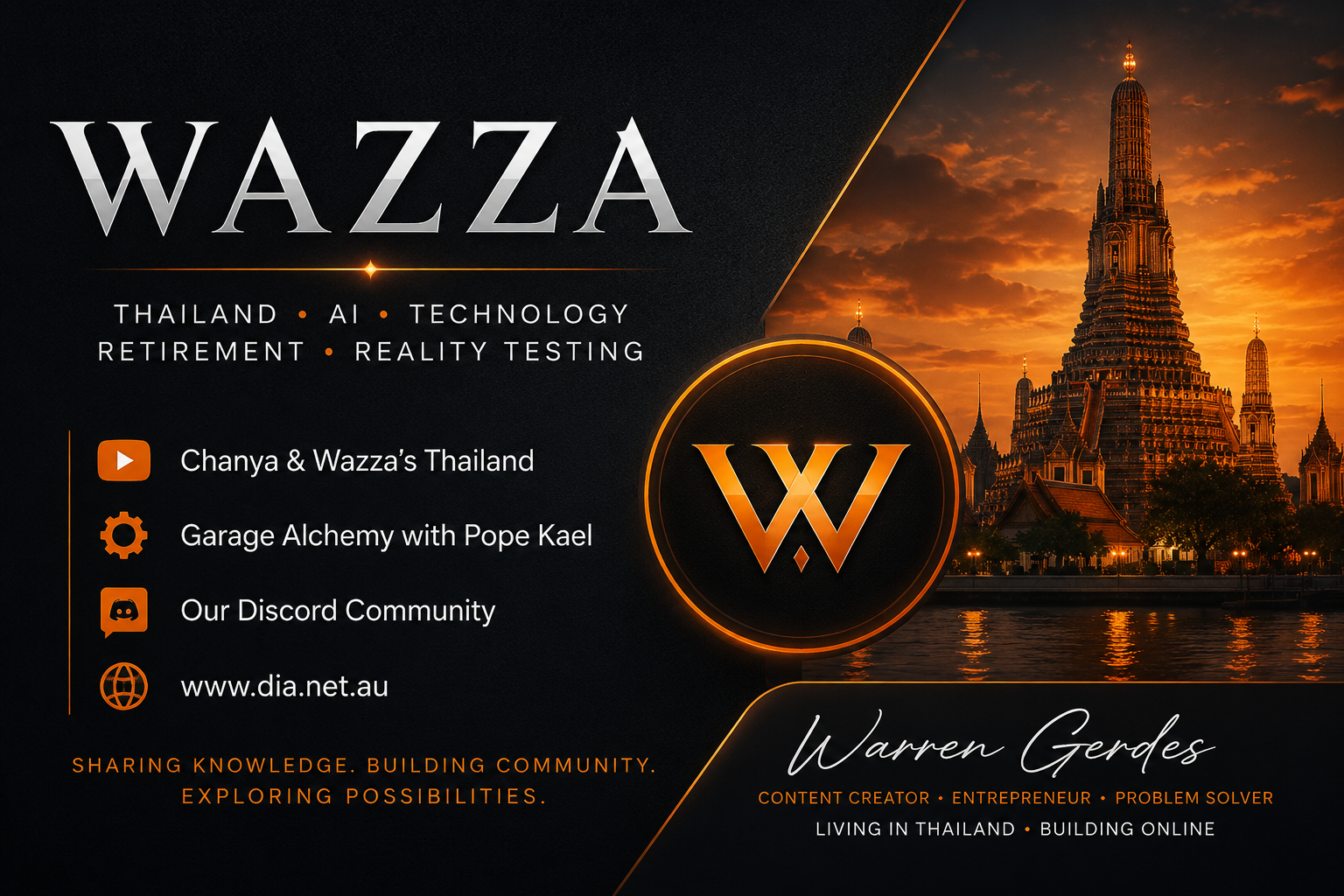 Wazza Links Card